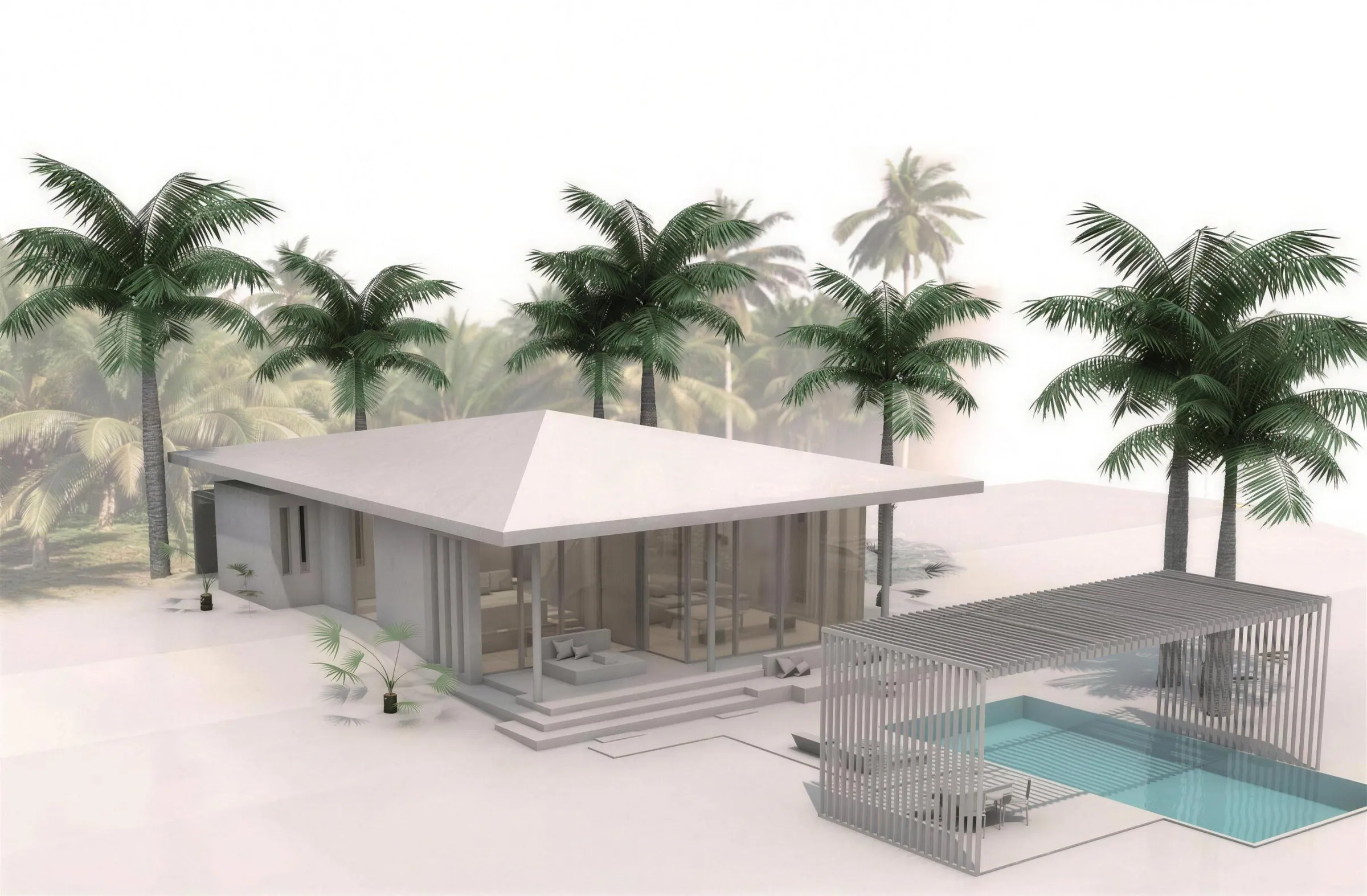Villa du Marriott de Mbodiène Bay, image de conception