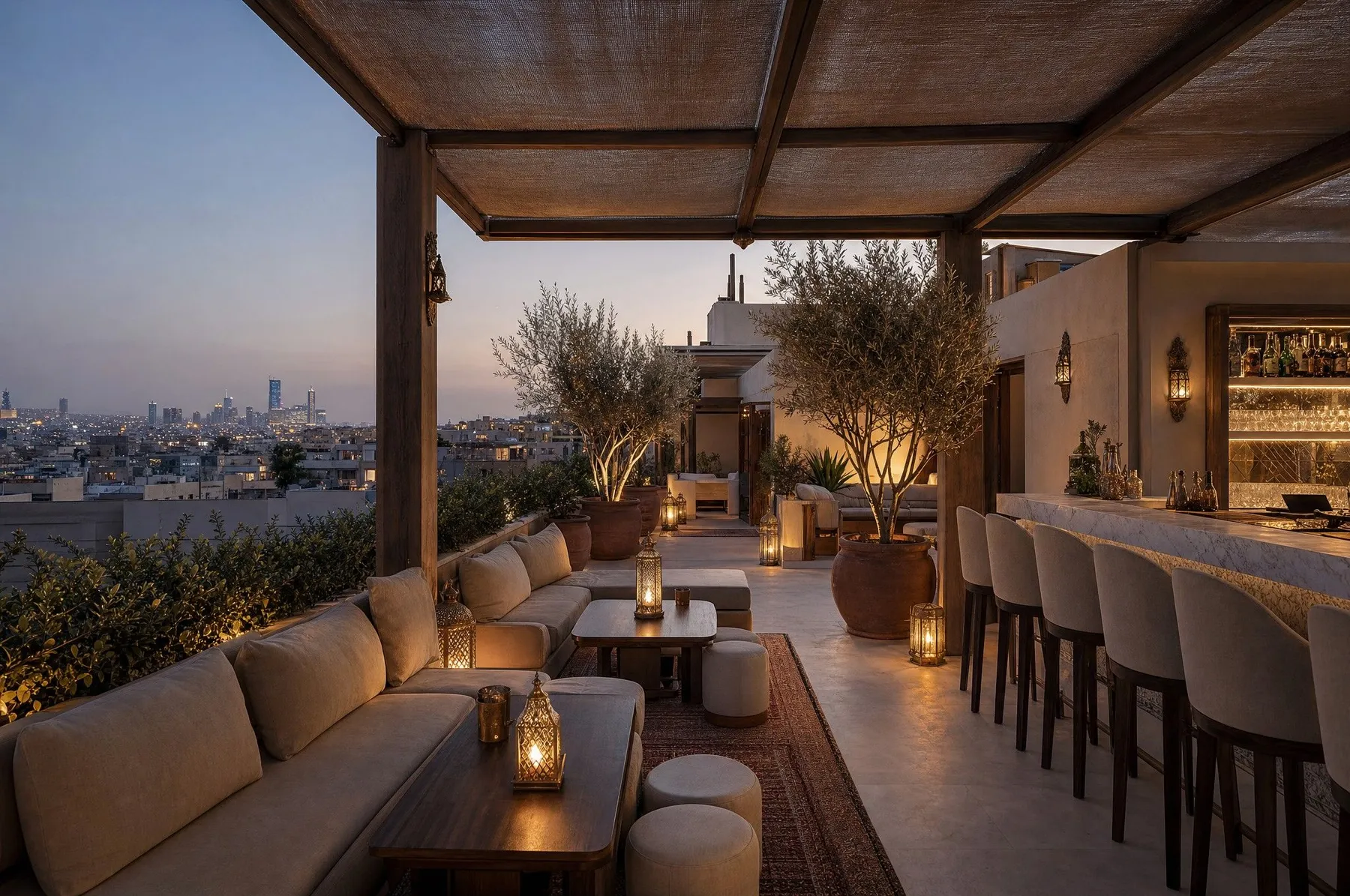 Rooftop, visualisation